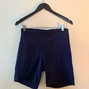 Lululemon Athletica navy Blue Bike Shorts